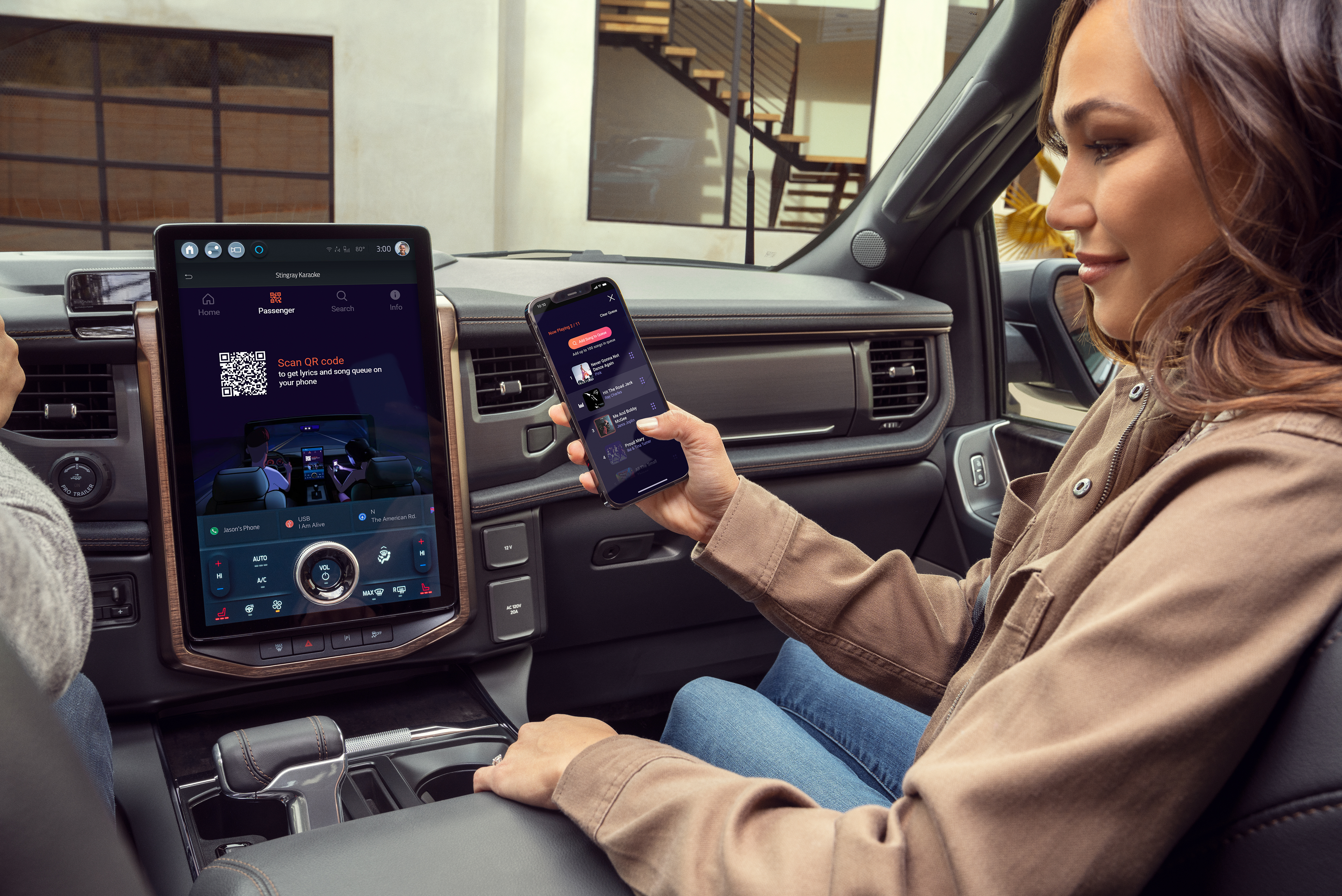 Owners, their friends, and their family can enjoy karaoke, courtesy of the Stingray Karaoke App, right from the in-vehicle screen while parked and on the go. It’s an awesome way to spend time with family and friends while stopped to charge! Owners and passengers can find a wide selection of songs and music styles from Rock, Country, Pop, R&B, Latin, K&J Pop and family-friendly tunes for all ages. Songs are available in 38 languages, including 10 languages in local characters such as Thai, Hebrew, Russian and Greek, plus a multilingual interface with 36 languages available.